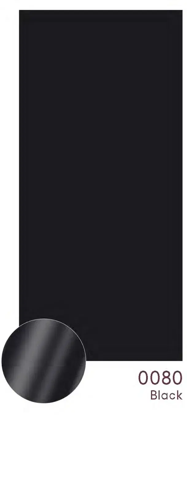 0080 Black - Supergloss